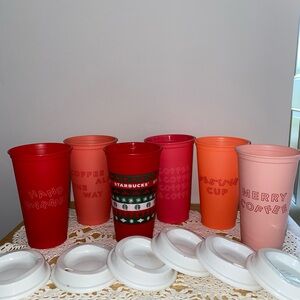 STARBUCKS Reusable 16 OZ Holiday Hot Cup